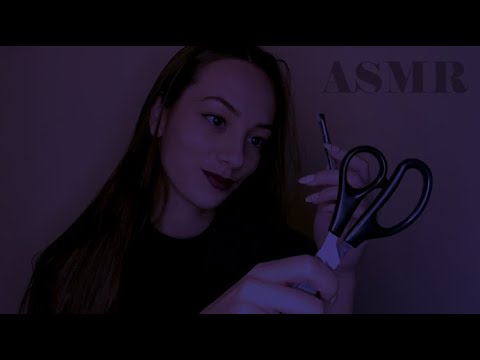 Dark ASMR Whisper | Snipping and Plucking Anxiety for Sleep