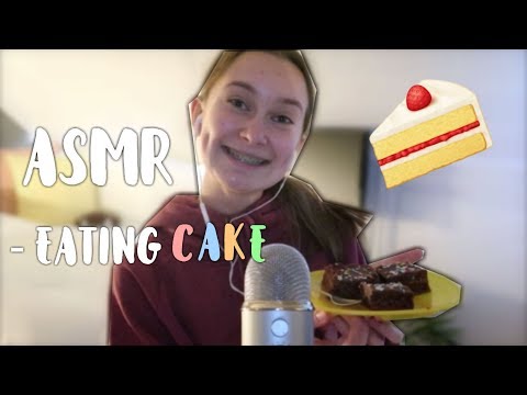 ASMR» EATING CAKE AND DRINKING WATER✰ NORSK ASMR