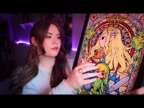[ASMR] Tapping On My Legend Of Zelda Collection ⚔ | Soft Spoken