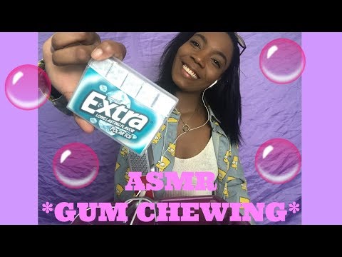 ASMR | GUM CHEWING 🍬| UP CLOSE WHISPERS | EATING SOUND TRIGGERS!