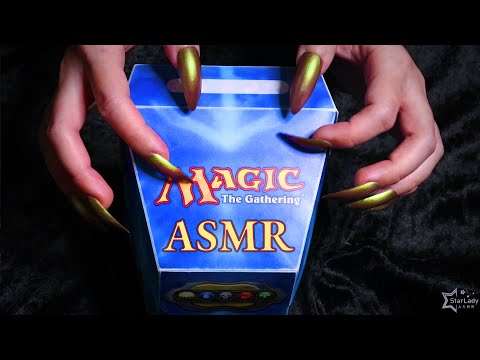 ASMR Tapping & Scratching on MTG / Magic The Gathering boxes