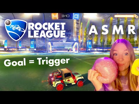ASMR Playing Rocket League 💎 Goal = Trigger (Whispered Gaming)