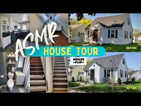 (ASMR) TOUR OF THE HOUSE WE FLIPPED