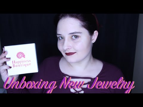 Whispered Unboxing Of New Jewelry💎From Happiness Boutique