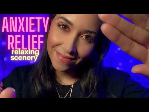 ASMR | Visual Quick Anxiety Relief ~ Positive Affirmation Experiment