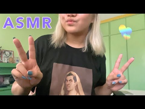 ASMR | 🖤 focus trigger, soft speaking, snapping, hand movements | *fast and unpredictable* | leiSMR