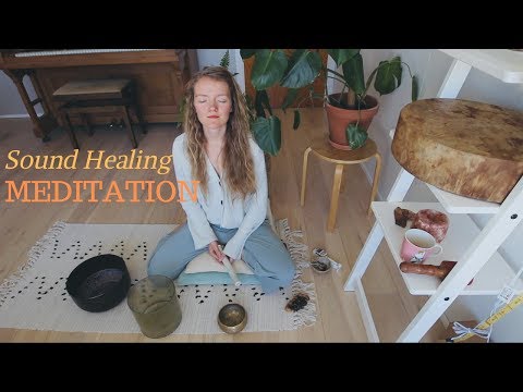 Sound Healing Guided Meditation for Negative Thoughts