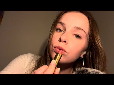 ASMR get ready with me (doing my makeup and hair)✨💋💕😇
