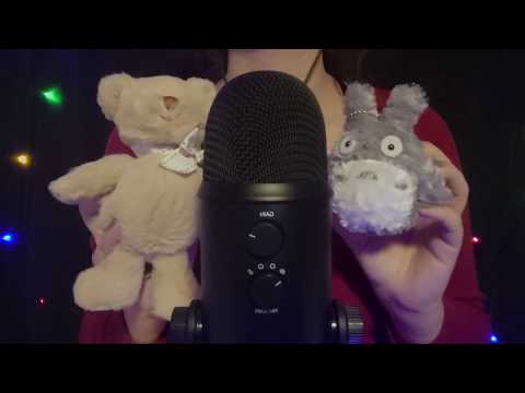 ASMR - Stuffed Animals (Microphone Rubbing) [No Talking]