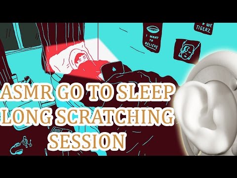 ASMR ECHO Delay - For SLEEP = 3Dio Ears Pure Binaural * Scratching Session Long.