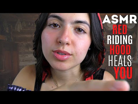 ASMR || red riding hood heals you