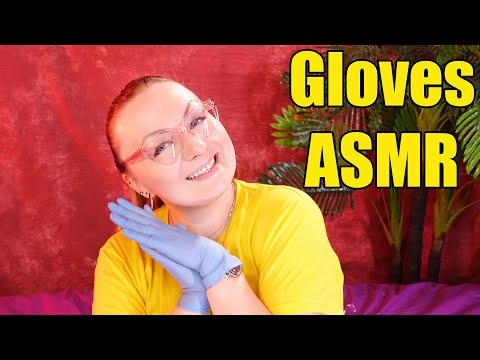 ASMR with medical nitrile gloves