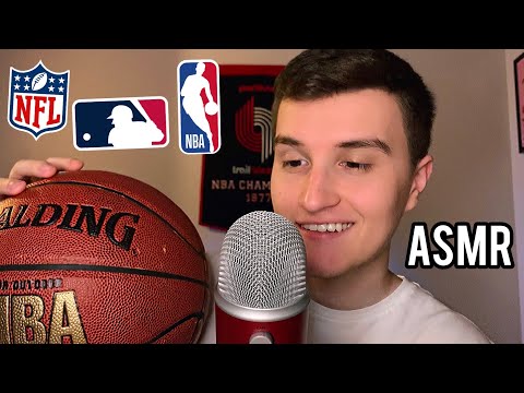 [ASMR] Whispering about Sports until you Fall Asleep 🏈💤 (nfl, nba,mlb)