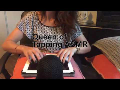ASMR - iPhone and iPad Tapping - No talking - Fast Tapping - Tingles - Queen of Tapping
