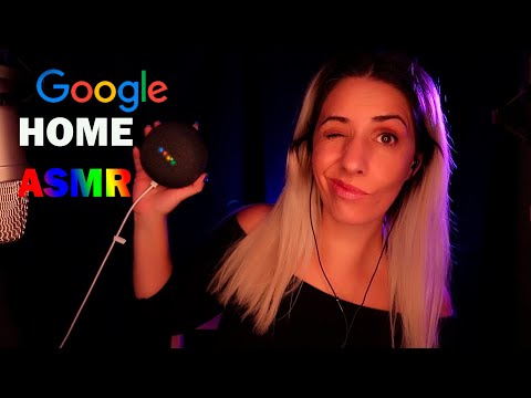 GOOGLE HOME HACE ASMR | Triggers  para Dormir | Asmr en Español