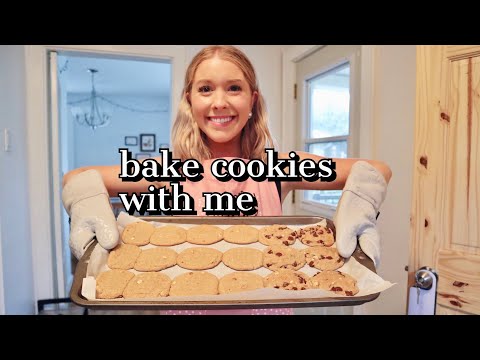 ASMR bake cookies with me