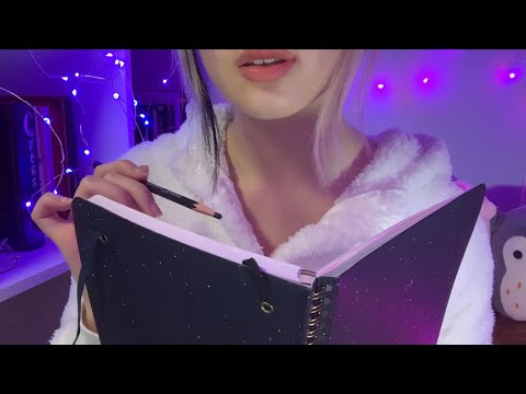 ASMR Sketching/Drawing You ✨ (soft spoken, personal attention)