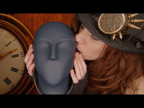 ASMR | Ear Licking & Kissing Vintage Dummy Head (No Talking) | Mouth Sounds
