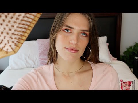 ASMR RP | Brushing your hair 🤤 (hair brushing, personal attention, hand movements)