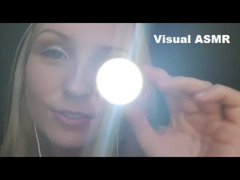 💤💤 ASMR Visual Trigger 👄 Listen To My Voice 👅 and Follow The Light To Sleep 💤💤