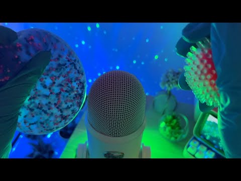 ASMR Up-Close Tingly Mic Touching/Gripping | NO TALKING