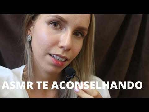 ASMR TE ACONSELHANDO REAÇÕES DA VIDA -  Bruna Harmel