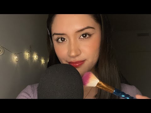 Best friend does your makeup #ASMR | Roleplay