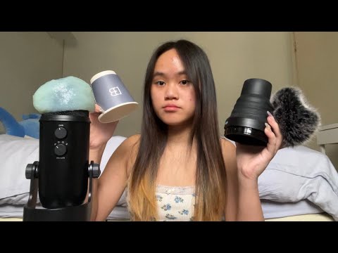 ASMR WITH UNIQUE MIC COVERS