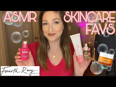 ASMR | Current Skincare Favorites | Whispers & Tapping