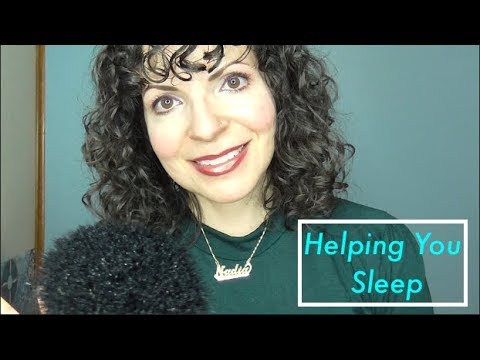 ASMR Sleep Roleplay  (Kisses, Humming, Face Touching and Brushing, Negative Energy Removal)
