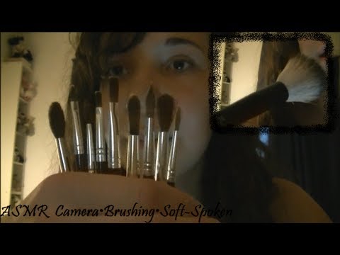 ♥ASMR♥ Camera•Brushing•Soft-Spoken
