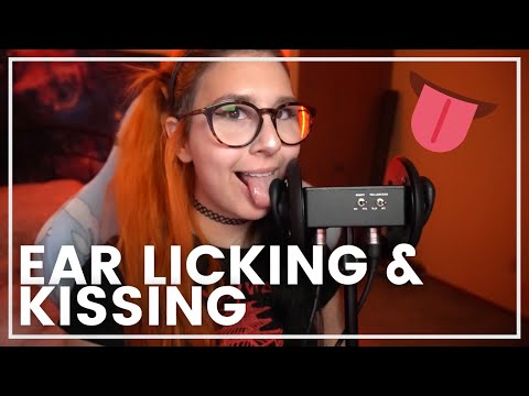 ASMR Ear Licking and Kissing You *:･ﾟ✧