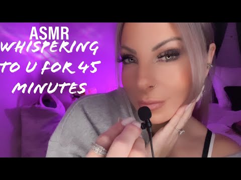 ASMR Whispering To You In Your Ear For 45 Minutes STRAIGHT Lofi ASMR - Wedding Plans