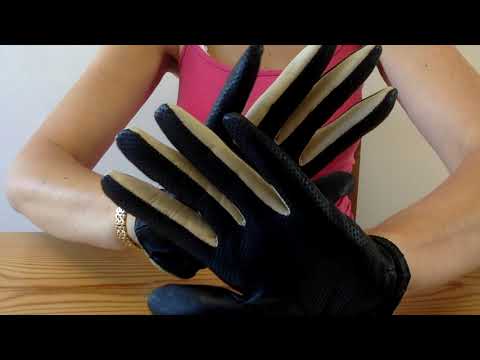 #leathergloves #ASMR #Leather Driving Gloves and Some Mouth Sounds