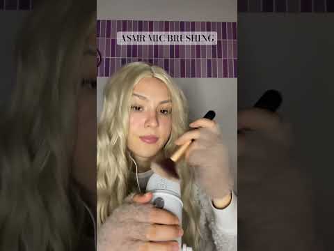 ASMR MIC BRUSHING, Mic Triggers, Mouth Sounds, Fast And Agressive #asmr #visualtriggers #calming