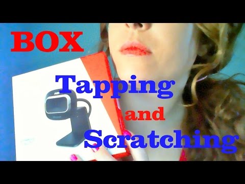 ASMR Tapping Cam box and a bit of Scratching (Nails and Fingertips)