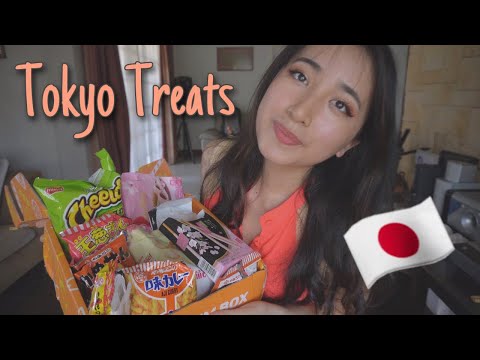 ASMR Trying Japanese Snacks 🍬 #2 || TokyoTreats 🇯🇵