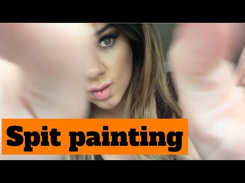 Mommy SPIT PAINTING ASMR