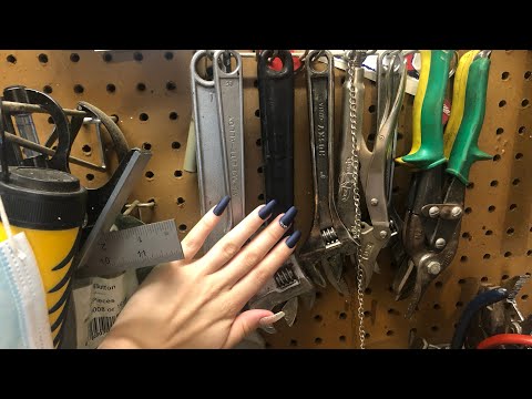 ASMR! WorkShop Tour! Tools and more!
