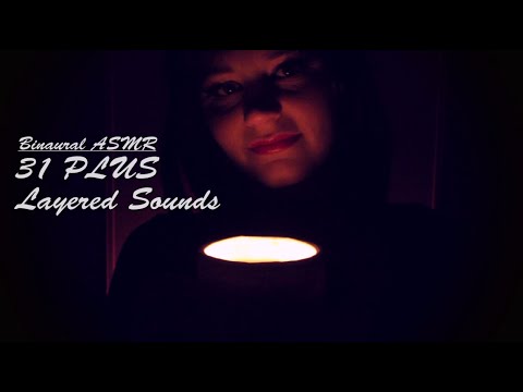 ASMR 31 PLUS Layered Sounds: SKSKSK, Crinkling, Mouth Sounds, Tapping, Ear Cupping, Lullaby