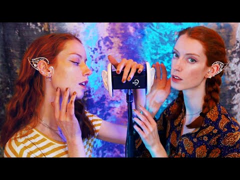 Elf Twins ASMR ✨[𝟐 𝐇𝐎𝐔𝐑𝐒+] Layered Sounds / Inaudible Whispers
