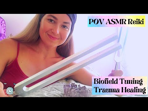 [ASMR POV] ~ 💖Reiki Tuning Forks Healing💖 | Sound Healing ASMR | Reiki for Trauma | Reiki ASMR Sleep
