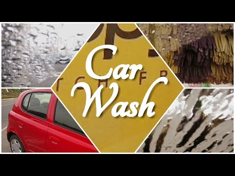 ASMR Car Wash Role Play (With Real Car Wash Sounds)