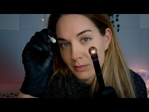 ASMR | Ear Check Up | Realistic Ear Cleaning |  Medical Roleplay For Sleep | Soft Spoken