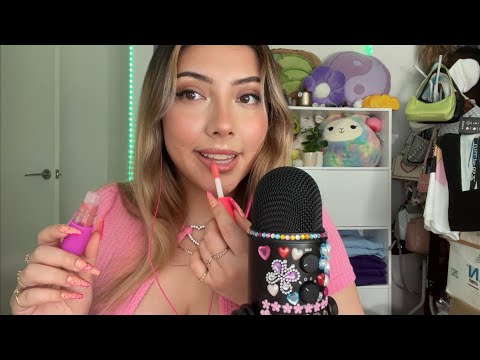 ASMR doing my makeup! 💘 ~get ready with me, rambles~ | Whispered