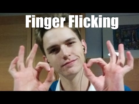 (ASMR) Hand Sounds: Finger Flicking Good - Close up Whispering & Finger Tapping as well