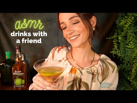 ASMR Roleplay | Friend Makes You Drinks After a Long Week 🍹
