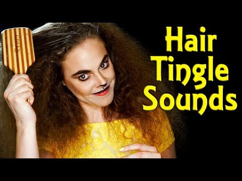 Intense Tingles Hair Sounds!  Hair Brushing, Head Scratching & ASMR Lioness Makeup