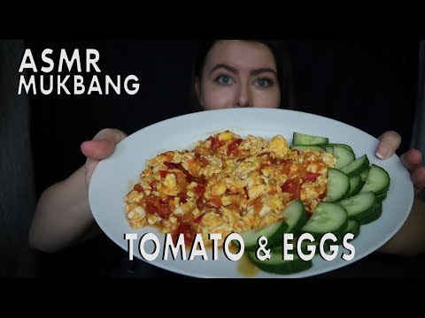 ASMR Chinese Tomato & Eggs (soft and crunchy) | NO TALKING | Chloë Jeanne ASMR