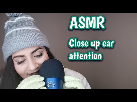 [ASMR] Close Up Ear Attention | GREEN TINGLE EXPLOSION🤯🤤